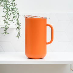 Served Vacuum-Insulated Pitcher (2L) - Tangerine