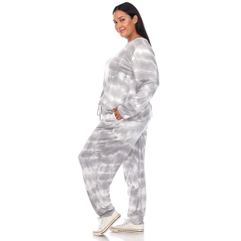 Plus Size 2 Piece Lounge Set