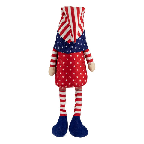 Stars and Stripes Patriotic Gnome Boy - 17.75"