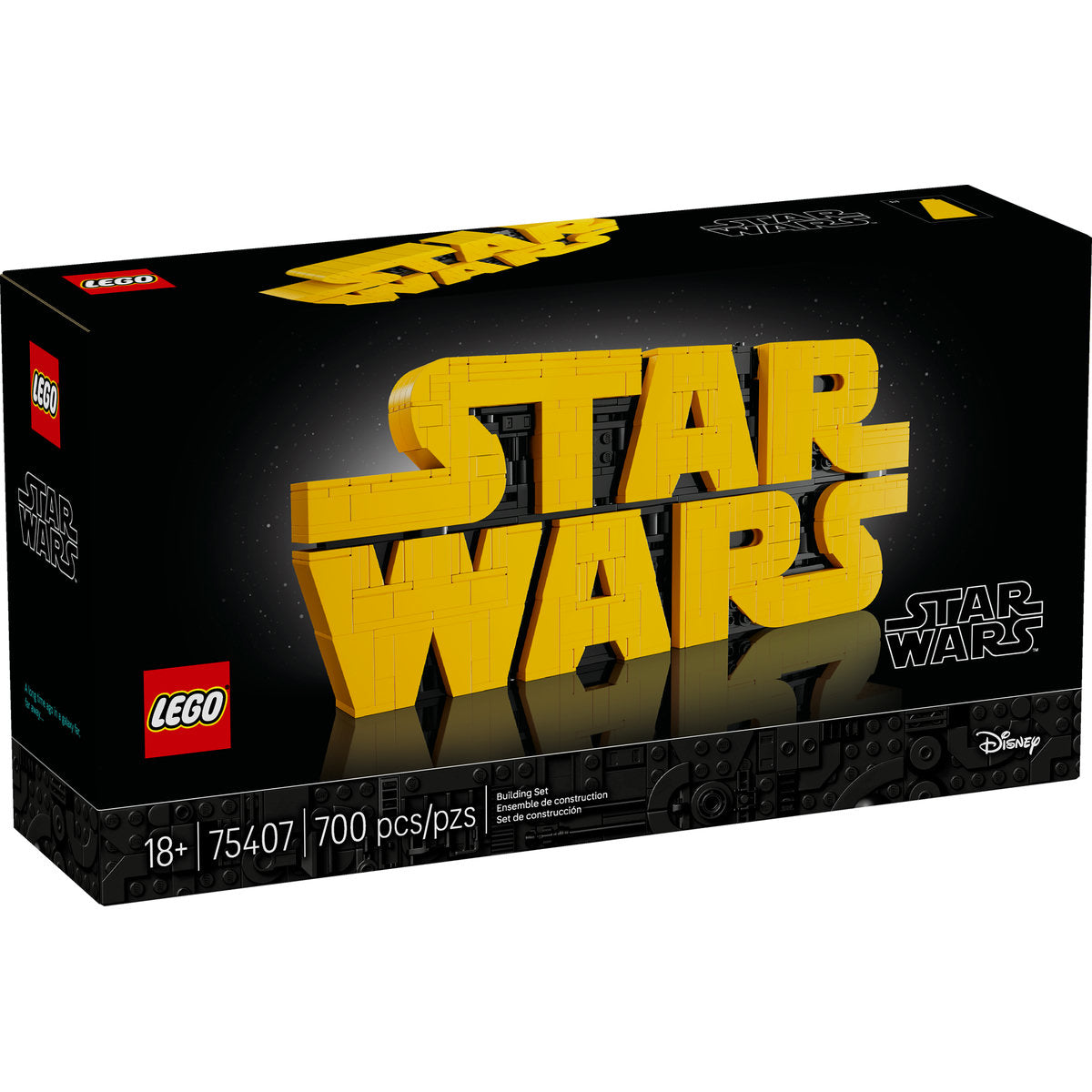  LEGO LEGO® Star Wars™ Brick-Built Star Wars Logo Sign 75407 - Star Wars - Bonton