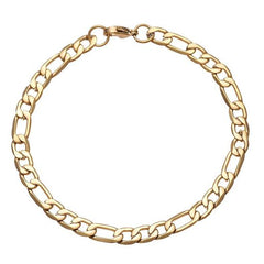 Figaro Textured Chain Anklet