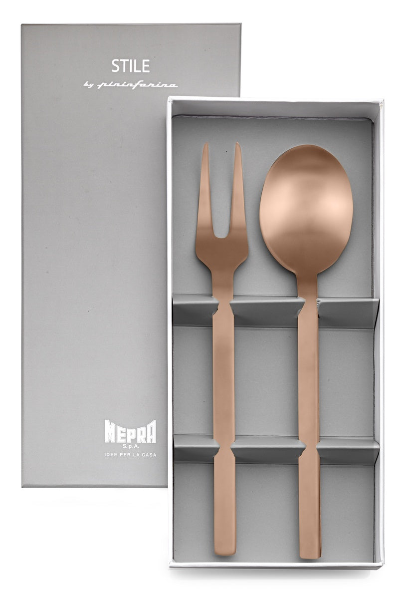  Mepra Stile by Pininarina Serving Set - Ice Bronze - Bonton