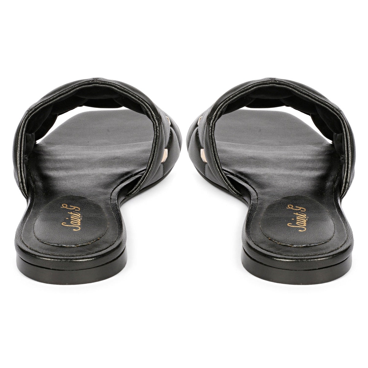 Saint G Saint G Ludovica - Flat Sandals - Black - Bonton