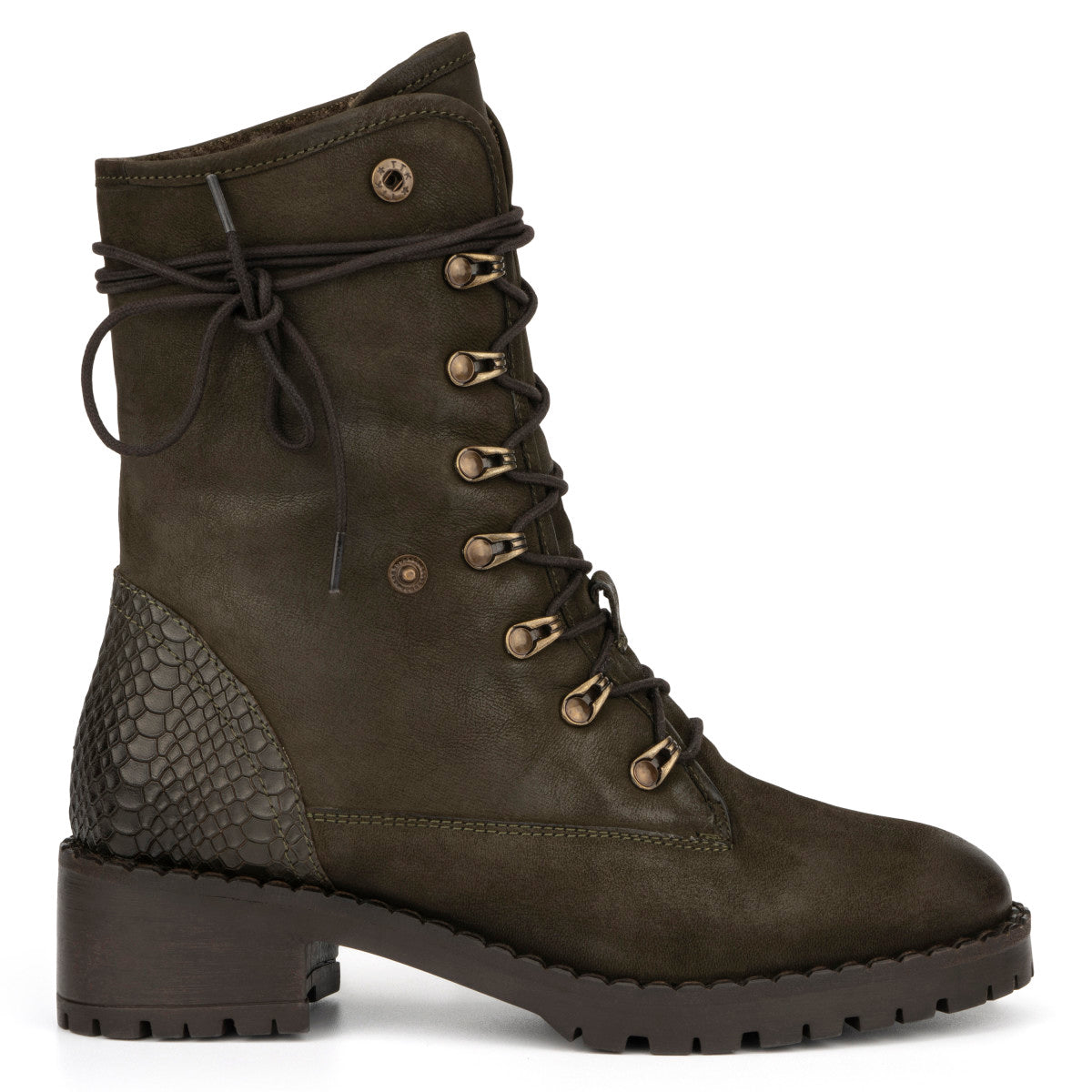  Vintage Foundry Co. Women's Milan Boot 1 - Army Green - Bonton