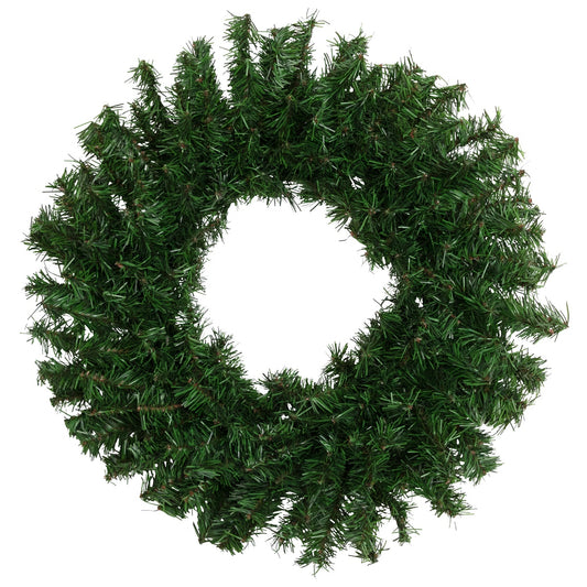 Canadian Pine Artificial Christmas Wreath - 20" - Unlit