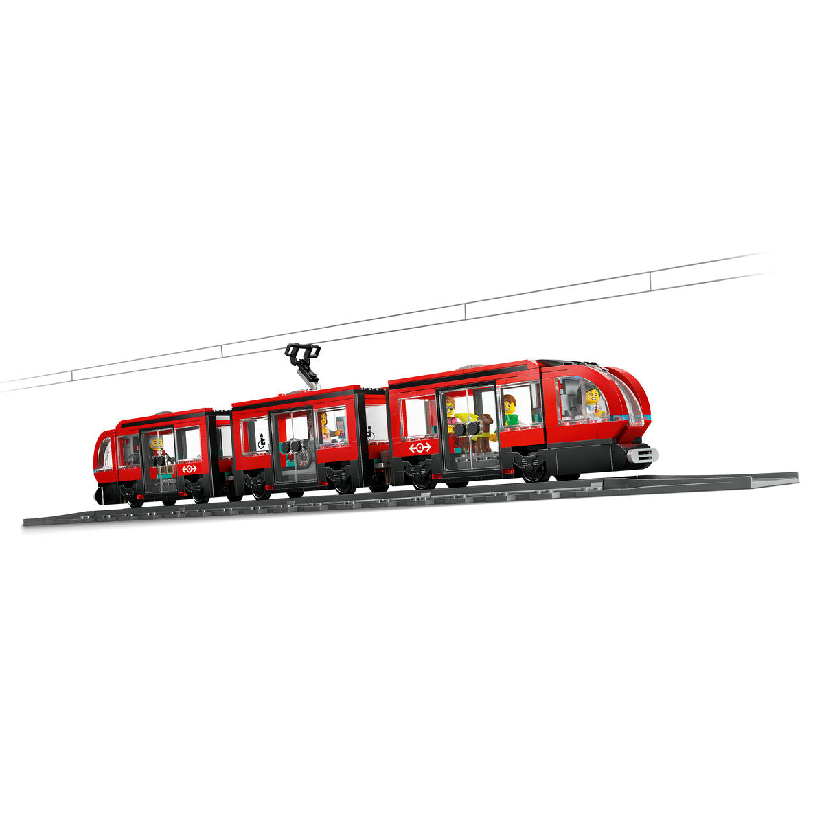  LEGO LEGO® City Downtown Streetcar and Station Toy Set 60423 - LEGO City - Bonton