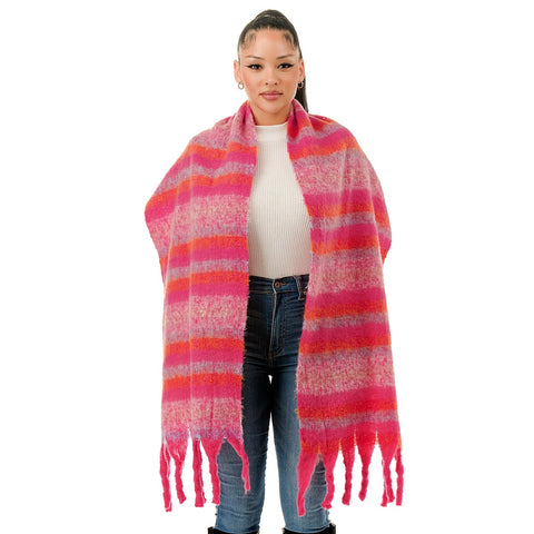 Stripe Woven Scarf