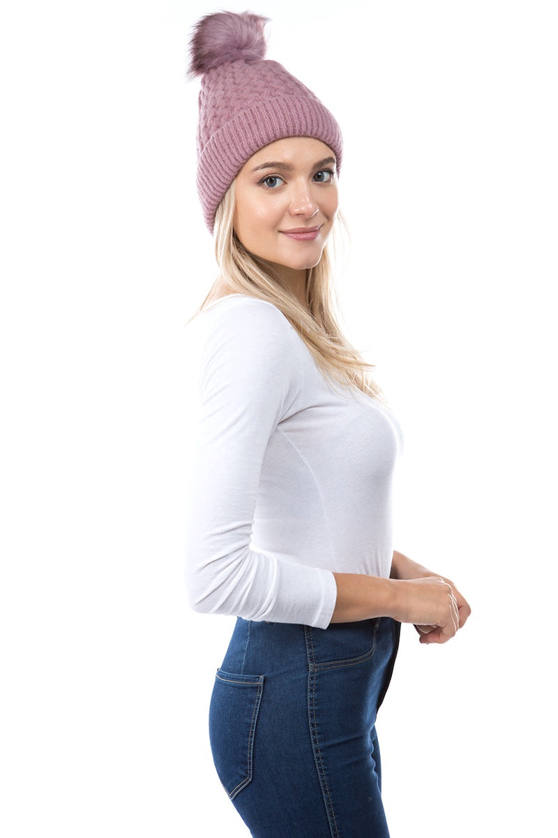  Marcus Adler The Madelyn Beanie - Light Blue - Bonton