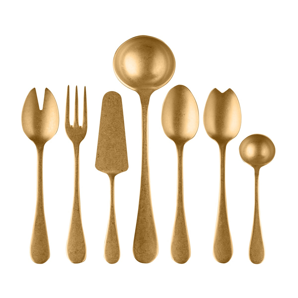  Mepra Vintage Serving Set - Pewter Gold - Bonton