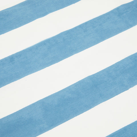 French Tablecloth St. Tropez Blue Stripes