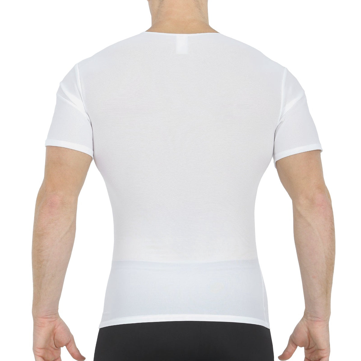  InstantFigure Insta Slim Power Mesh Compression Crew Neck 180TS0001 - Black - Bonton