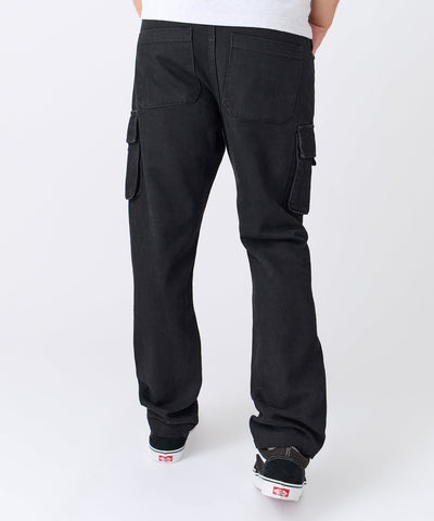 Workwear Cargo Pants - Black
