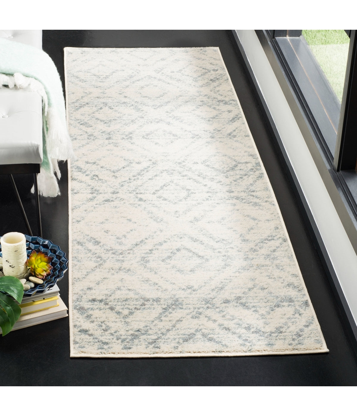  Safavieh Adirondack 131 Ivory/Light Blue Rug - Ivory/Light Blue - Bonton