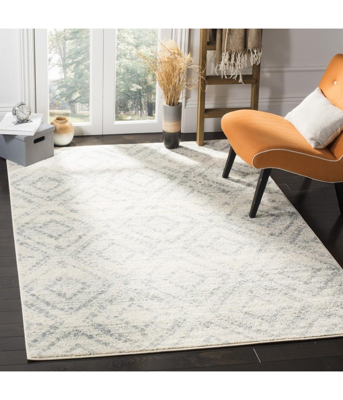  Safavieh Adirondack 131 Ivory/Light Blue Rug - Ivory/Light Blue - Bonton