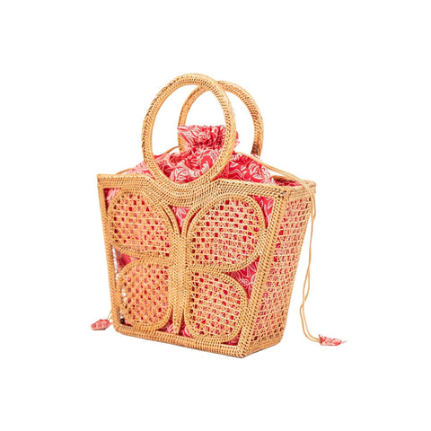 Mariposa - Medium Satchel - Natural / One Size