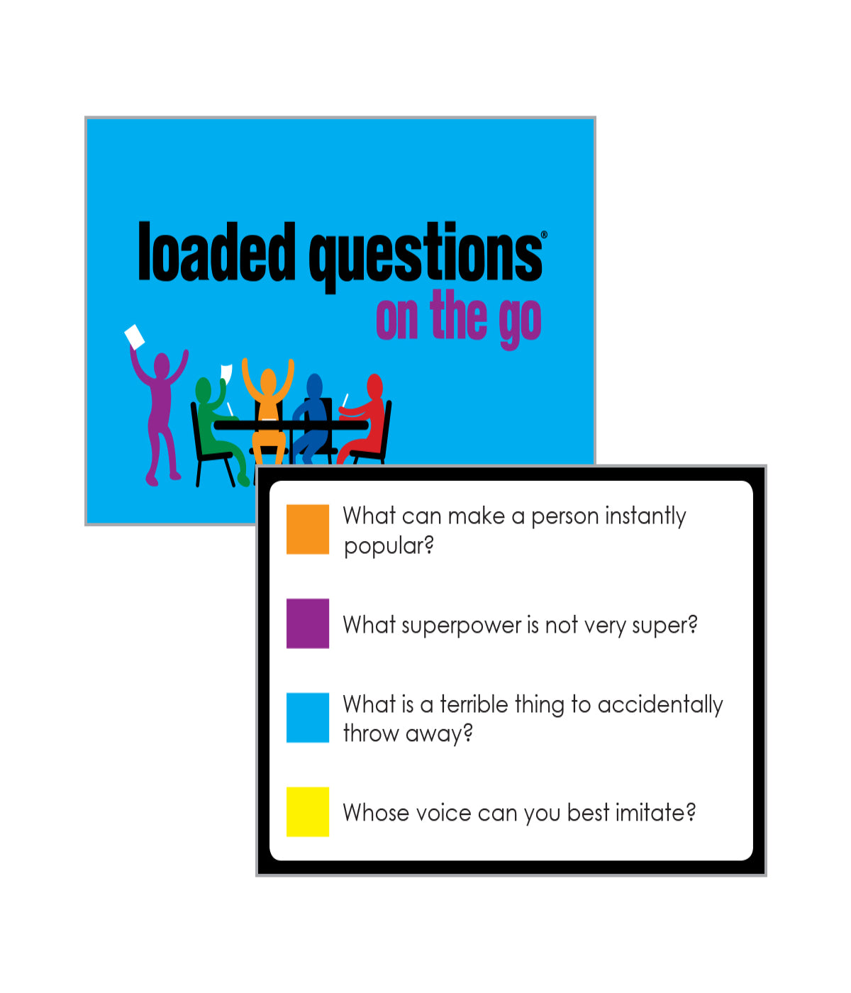  Loaded Questions On the Go Card Game Multi - Multi - Bonton