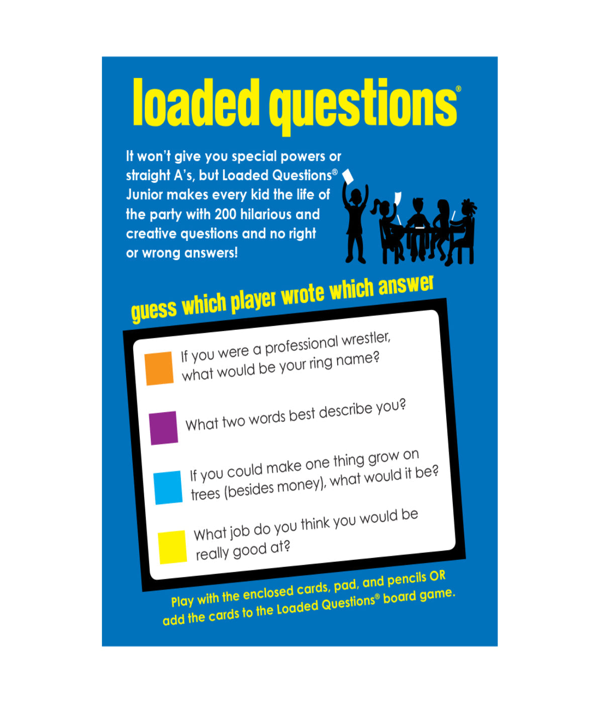  Loaded Questions Junior Multi - Multi - Bonton