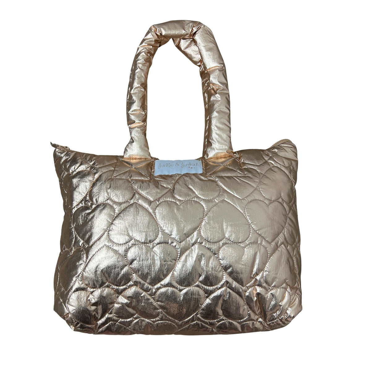  Marcus Adler Hearts Metallic Bag - Default Title - Bonton