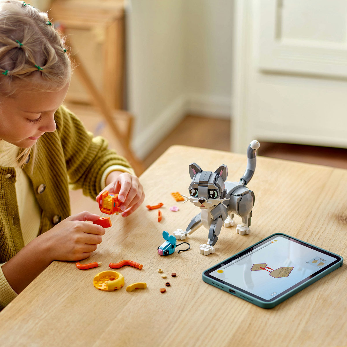  LEGO LEGO® Creator 3in1 Playful Cat Pet Toy Animal Playset 31163 - LEGO Creator - Bonton