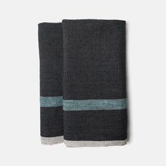 Laundered Linen Towels, Set of 2