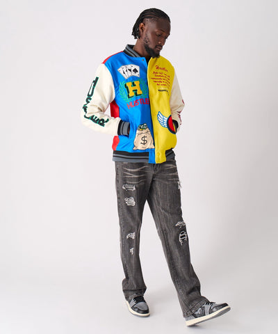 Hustler Varsity Jacket