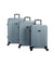 American Flyer Moraga 3-Piece Hardside Spinner Luggage Set in Dusk Blue