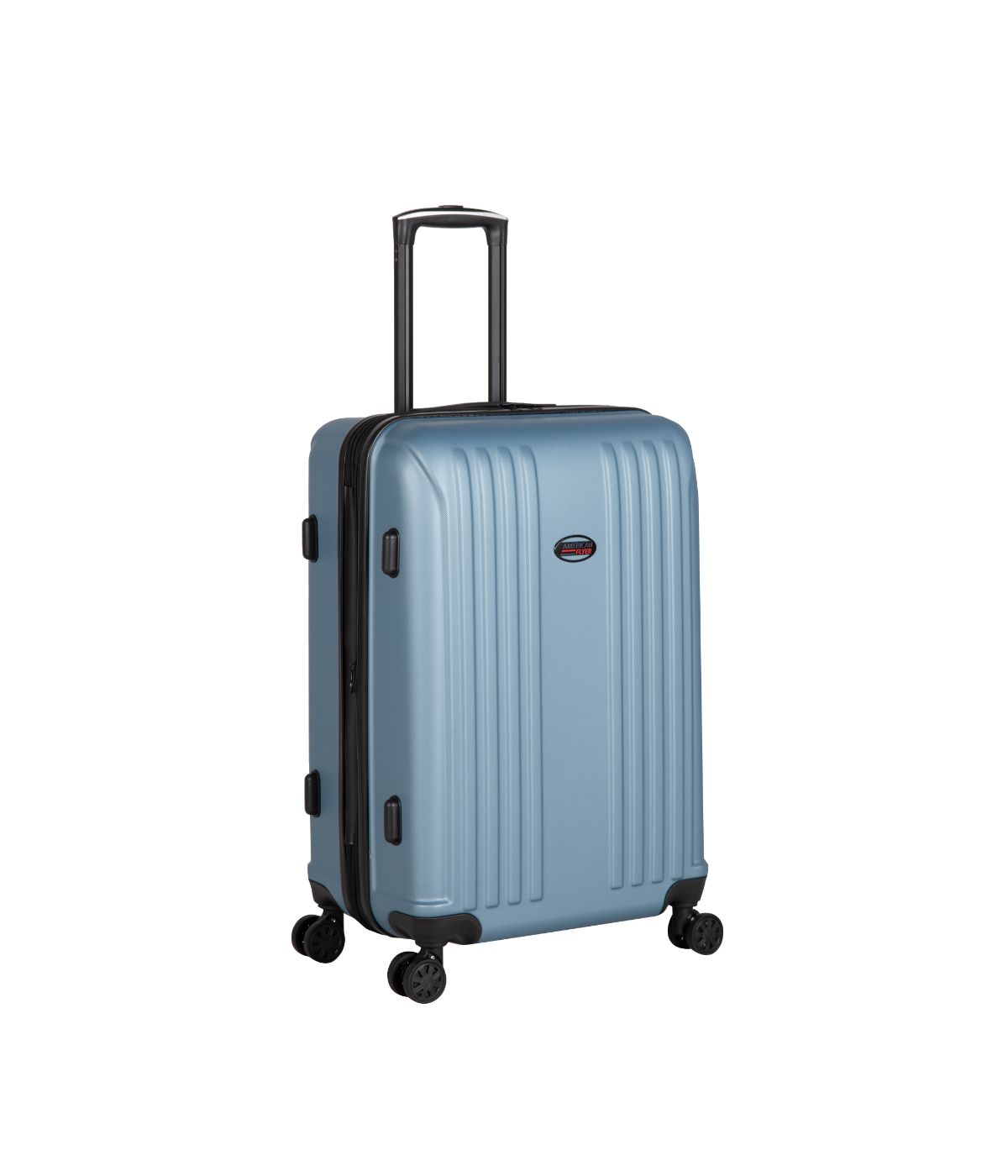  American Flyer Moraga 3-Piece Hardside Spinner Luggage Set in Dusk Blue - Dusk Blue - Bonton