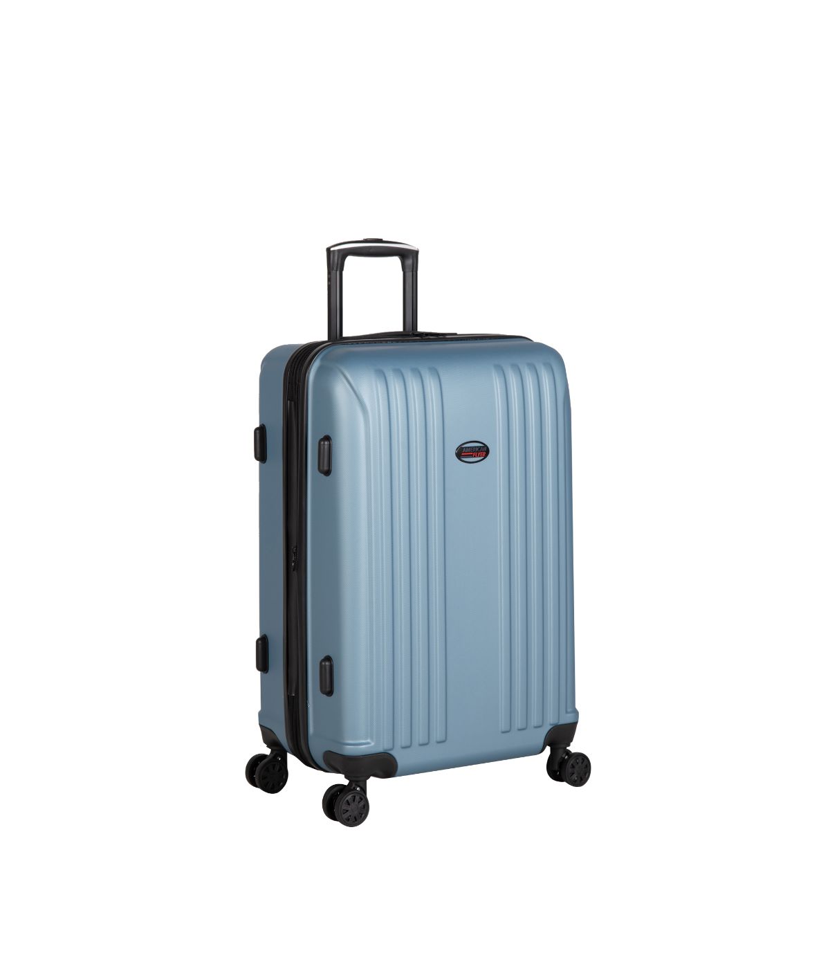  American Flyer Moraga 3-Piece Hardside Spinner Luggage Set in Dusk Blue - Dusk Blue - Bonton