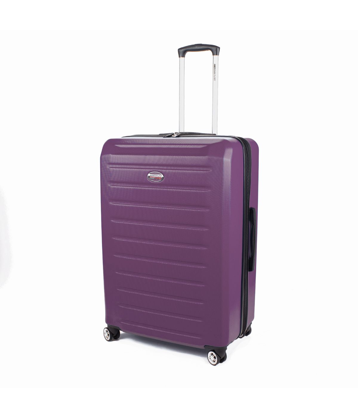  American Flyer Seger 3-Piece Hardside Luggage Set - Plum - Bonton