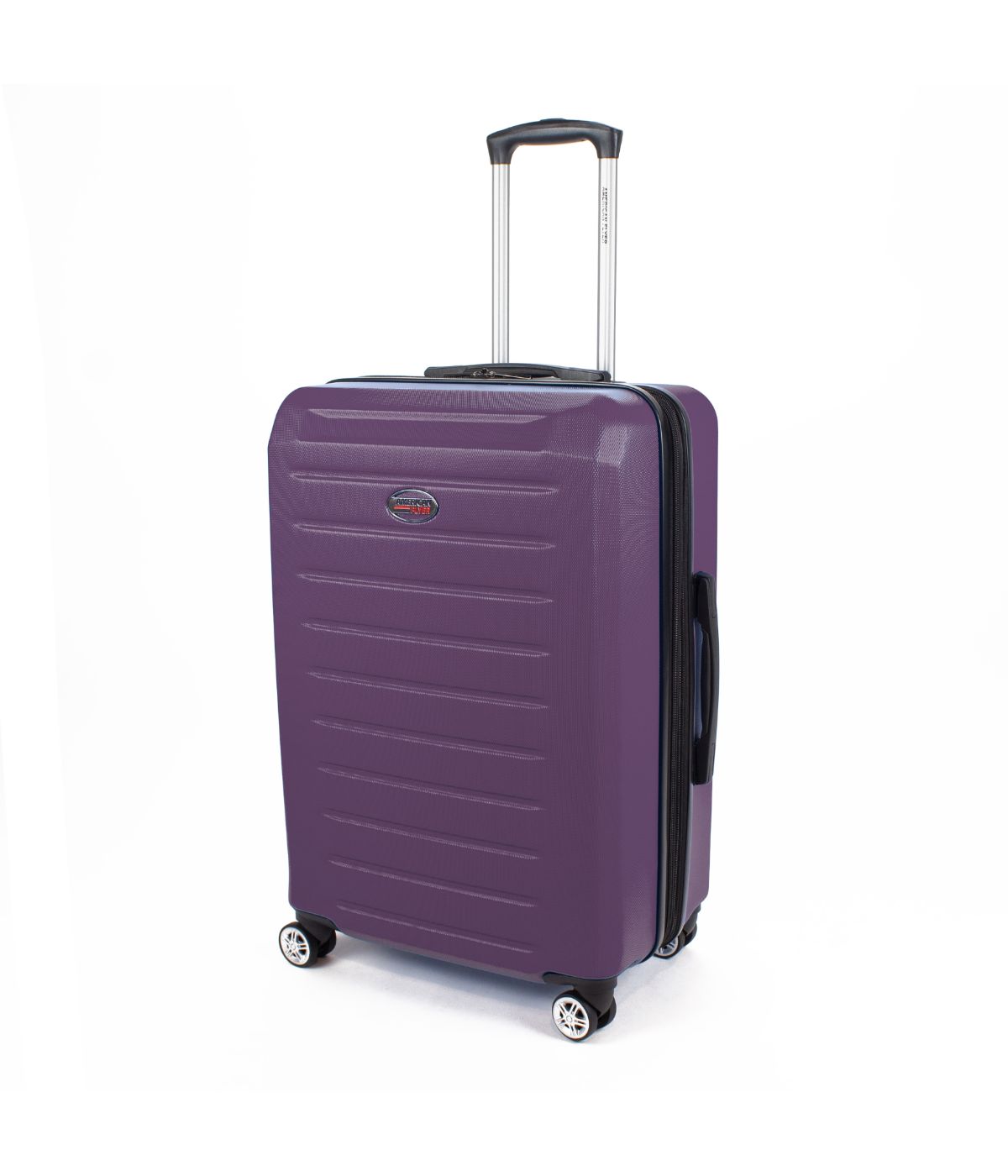  American Flyer Seger 3-Piece Hardside Luggage Set - Plum - Bonton