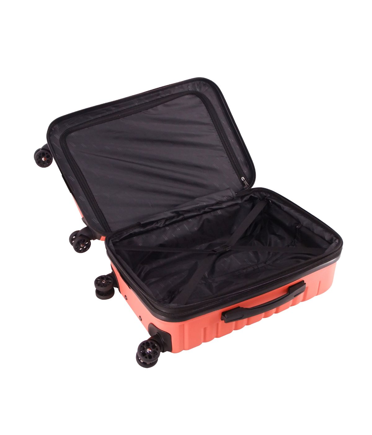  American Flyer Mina 3-Piece Hardside Luggage Set - Coral - Bonton