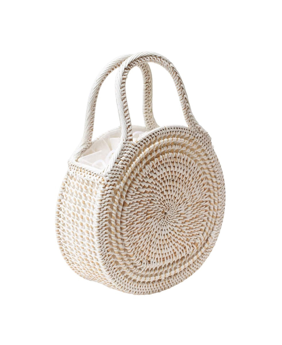  Jelavu Jelavu Sydney Raffia Satchel Bag - Black - Bonton