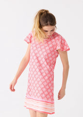 Amelia Island Ruffle Short Sleeve Dress