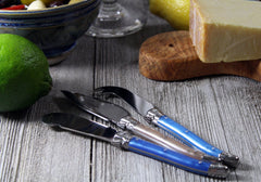 7 Piece Laguiole Cream and Blue Cheese Knife and Spreader Set (LG032)