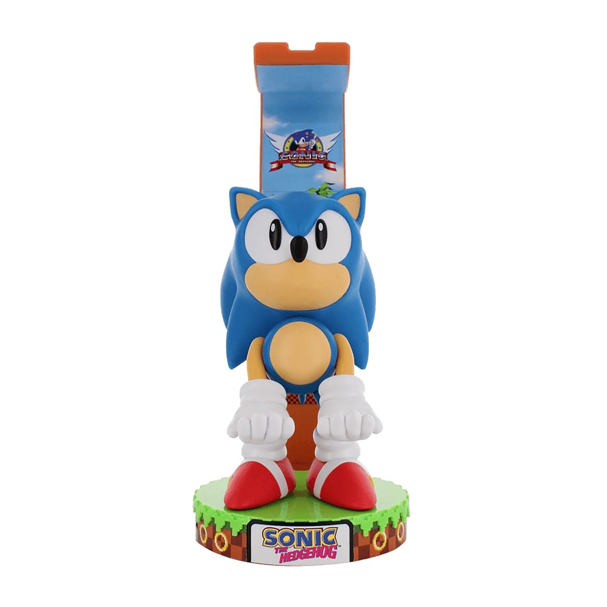  Exquisite Gamiing SEGA: Sonic Deluxe Light Up Electronic Device Stand/Holder - Multi - Bonton