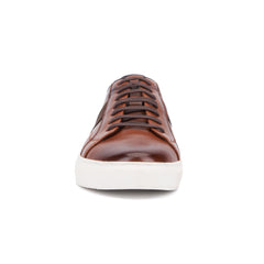 Men's Conor Low Top Sneakers-COGNAC-8-1