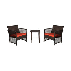 3-Piece Outdoor Patio Seating Conversation Set