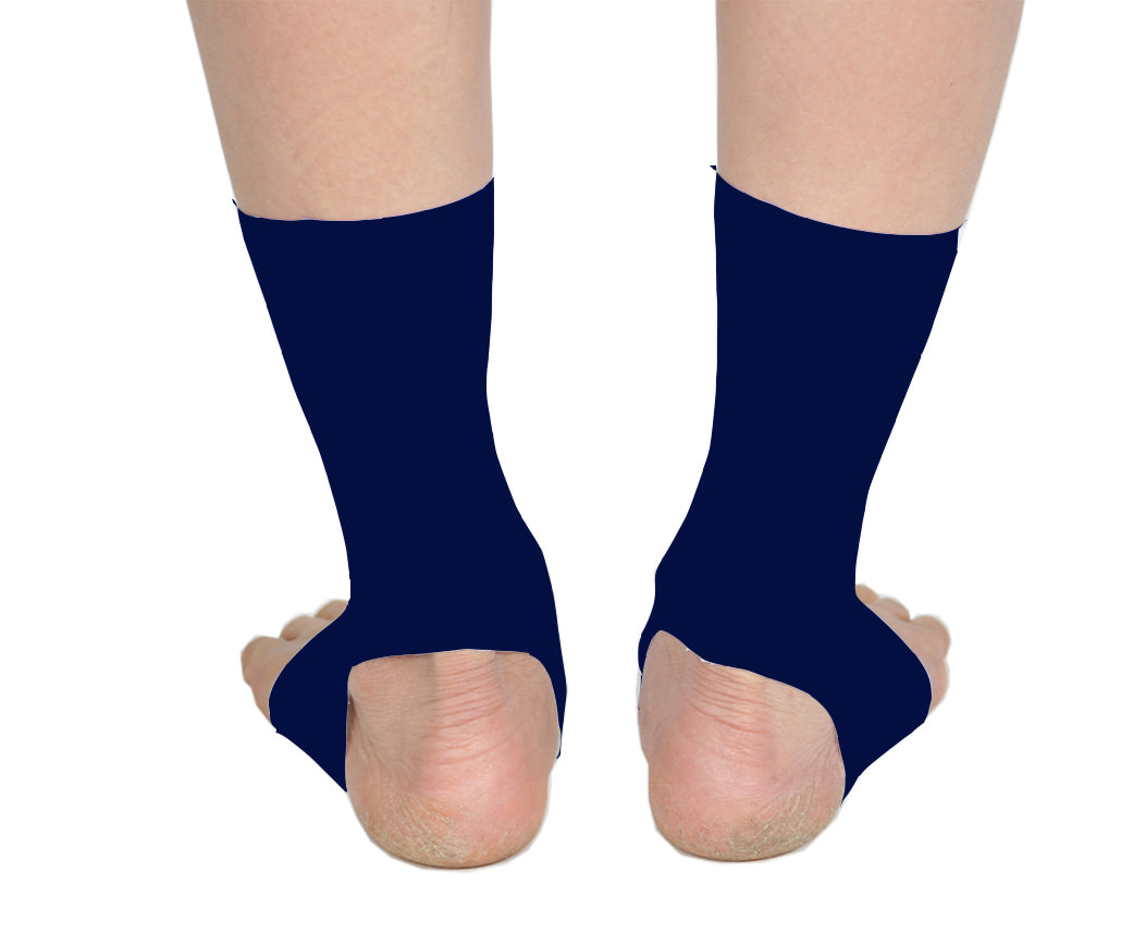  InstantFigure InstantFigure Unisex High Compression Ankle Sleeves AL60021 - Black - Bonton