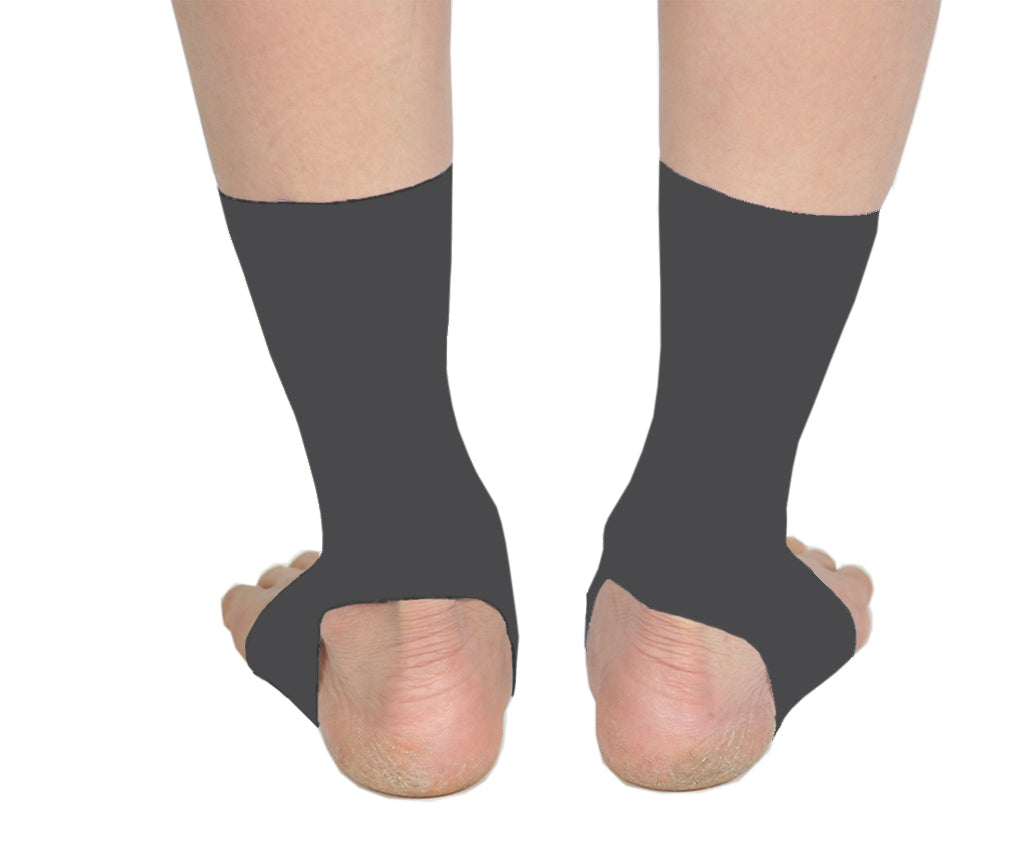  InstantFigure InstantFigure Unisex High Compression Ankle Sleeves AL60021 - Black - Bonton