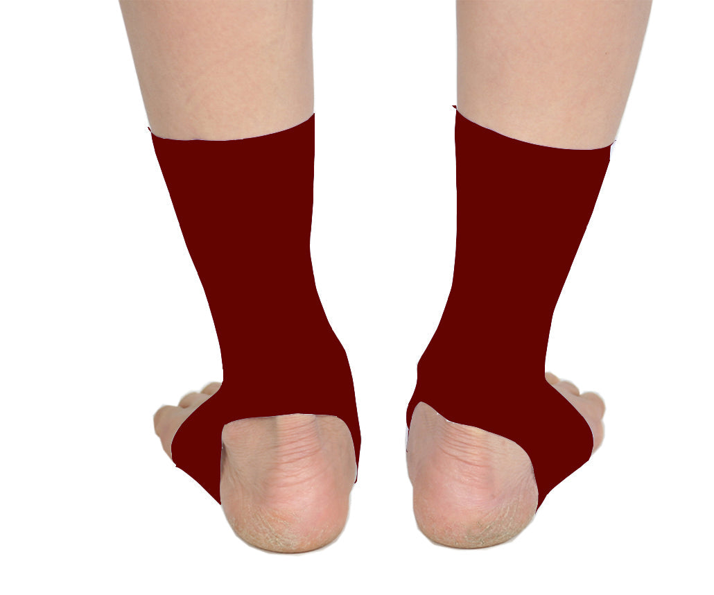  InstantFigure InstantFigure Unisex High Compression Ankle Sleeves AL60021 - Black - Bonton