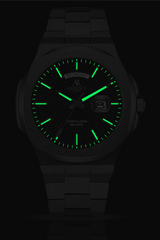 All Black frosted stardust Constellation Day-Date - from ASOROCK WATCHES  a black african american owned luxury unique watch brand with swiss rolex, Audemars Piguet, patek homage inspired style watches. Also a custom vvs moissanite diamond watch maker. 