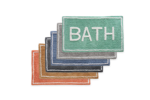 St Maryâ€™s 2 Piece 100% Cotton Tufted Bath Rug Set With Latex Backing