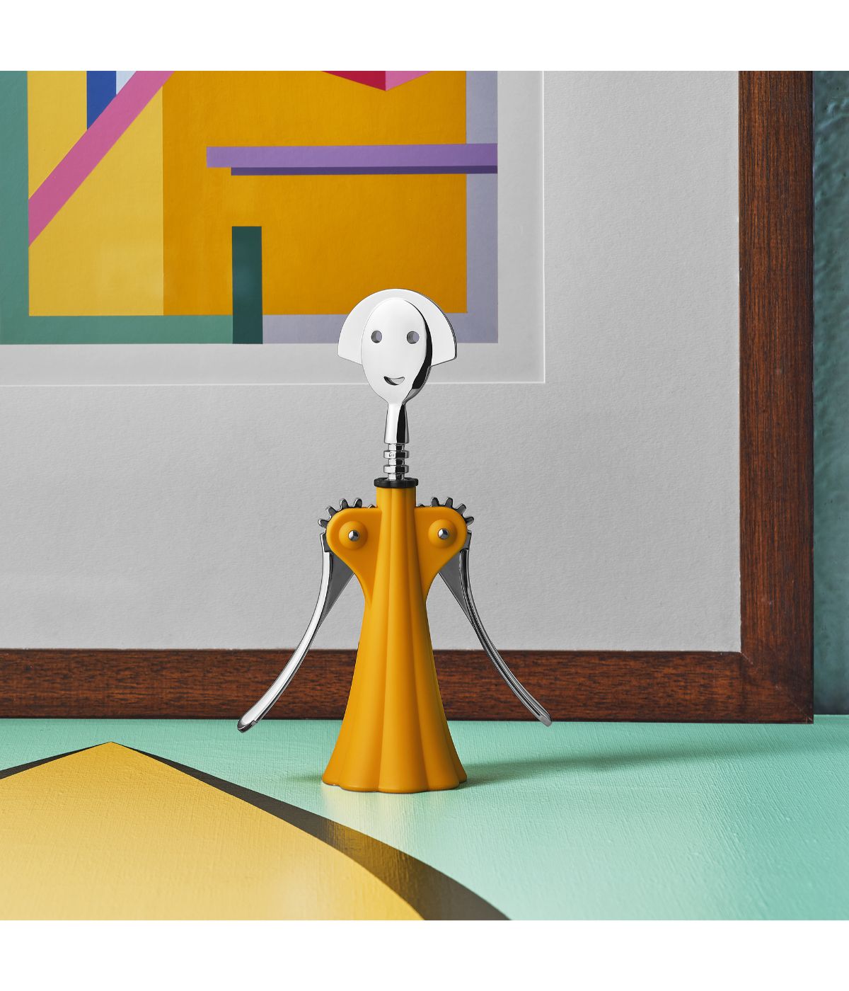  Alessi Anna G. Smiling Corkscrew - Yellow - Bonton