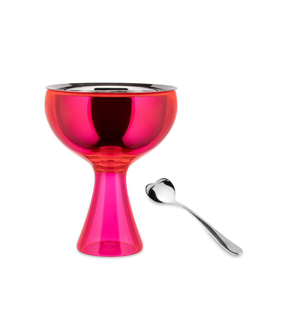  Alessi Big Love Ice Cream Bowl - Fuchsia - Bonton