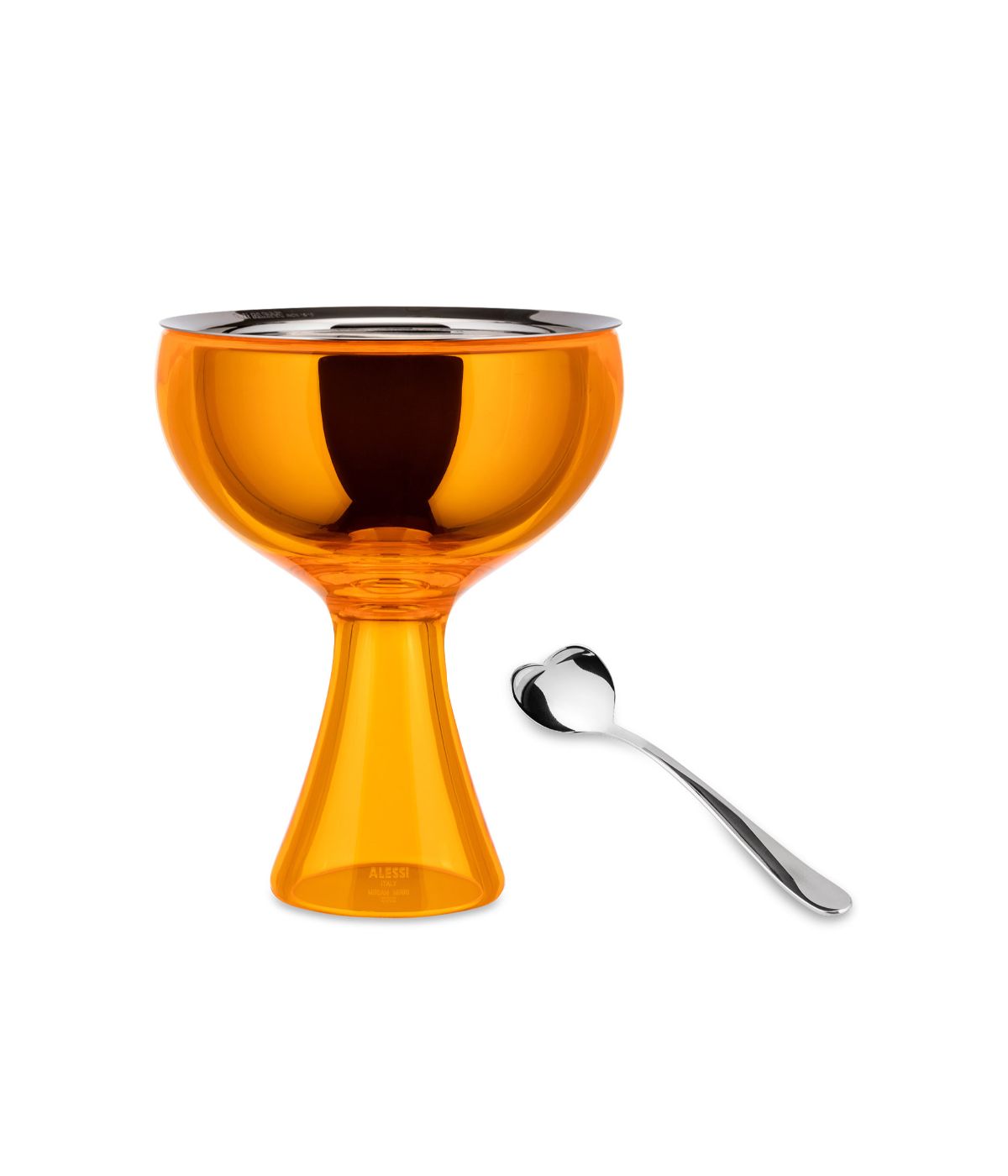  Alessi Big Love Ice Cream Bowl - Orange - Bonton