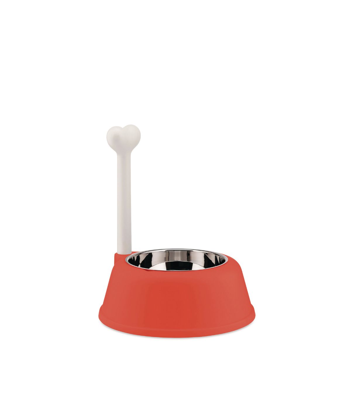  Alessi Lupita Dog Bowl - Red Orange - Bonton