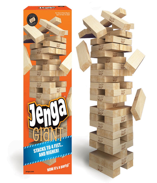 Genuine Hardwood Jenga Giant Multi