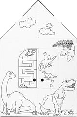 Easy Playhouse Dinosaur House- Decorate & Personalize