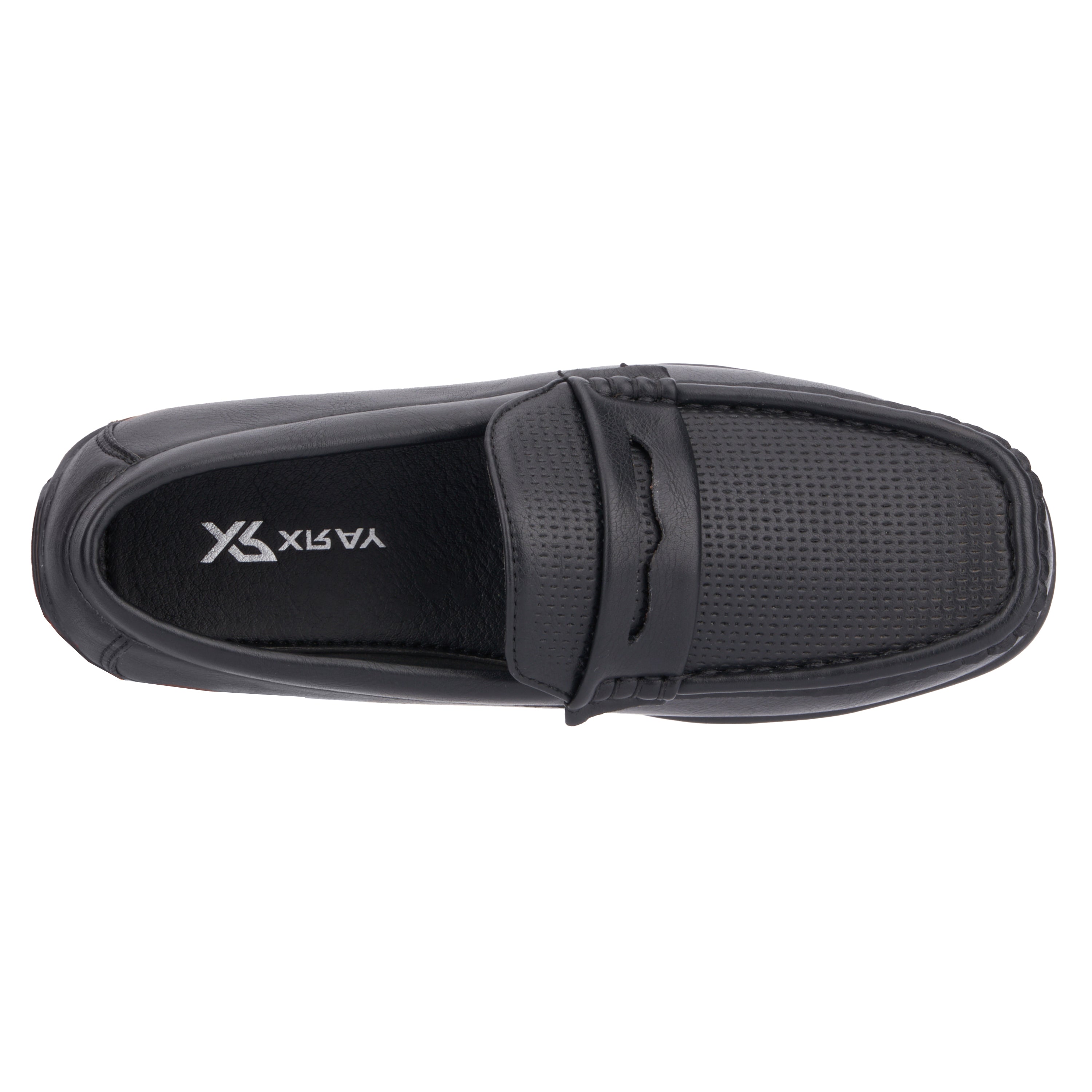  Xray Footwear Boy's Errol Dress Loafers - Black - Bonton