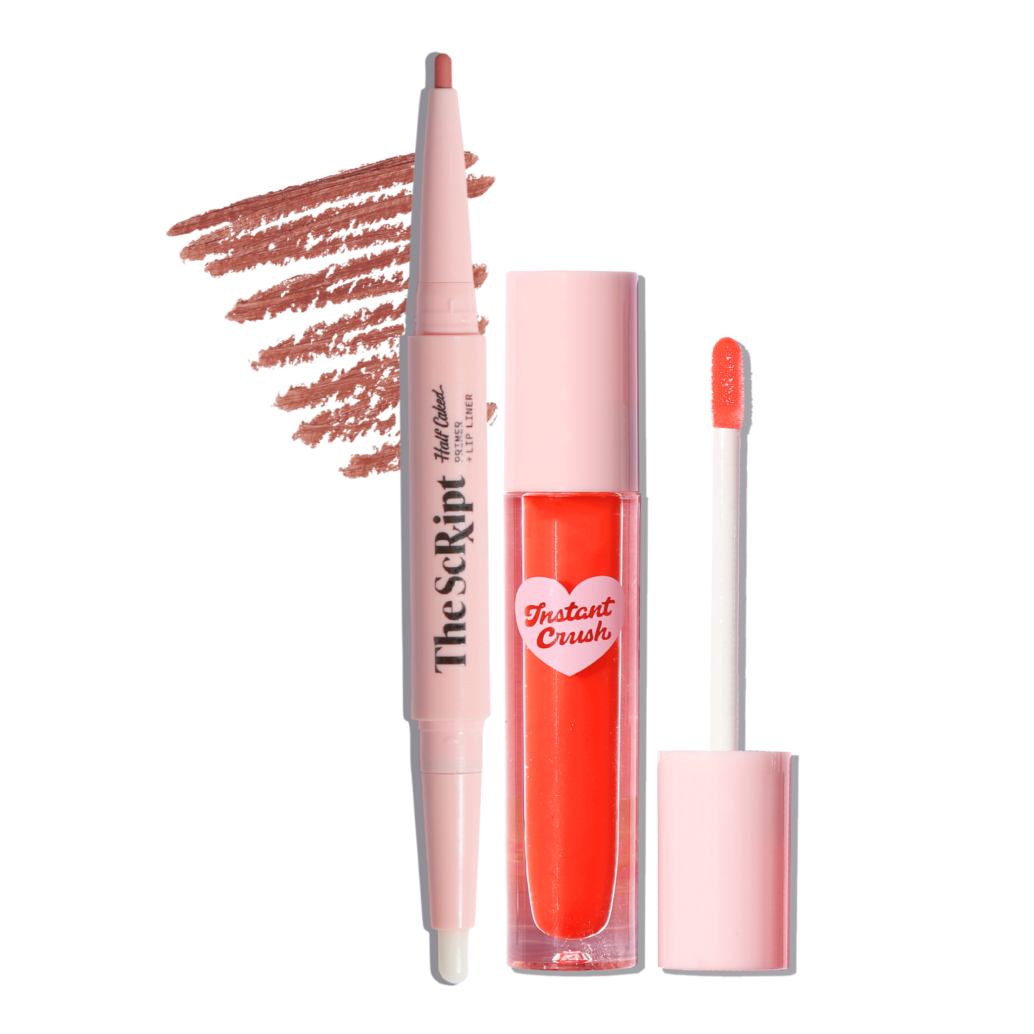  Half Caked Lip Liner + Lip Gloss Duo (AM to PM / 5% Tint) by Half Caked - Default Title - Bonton